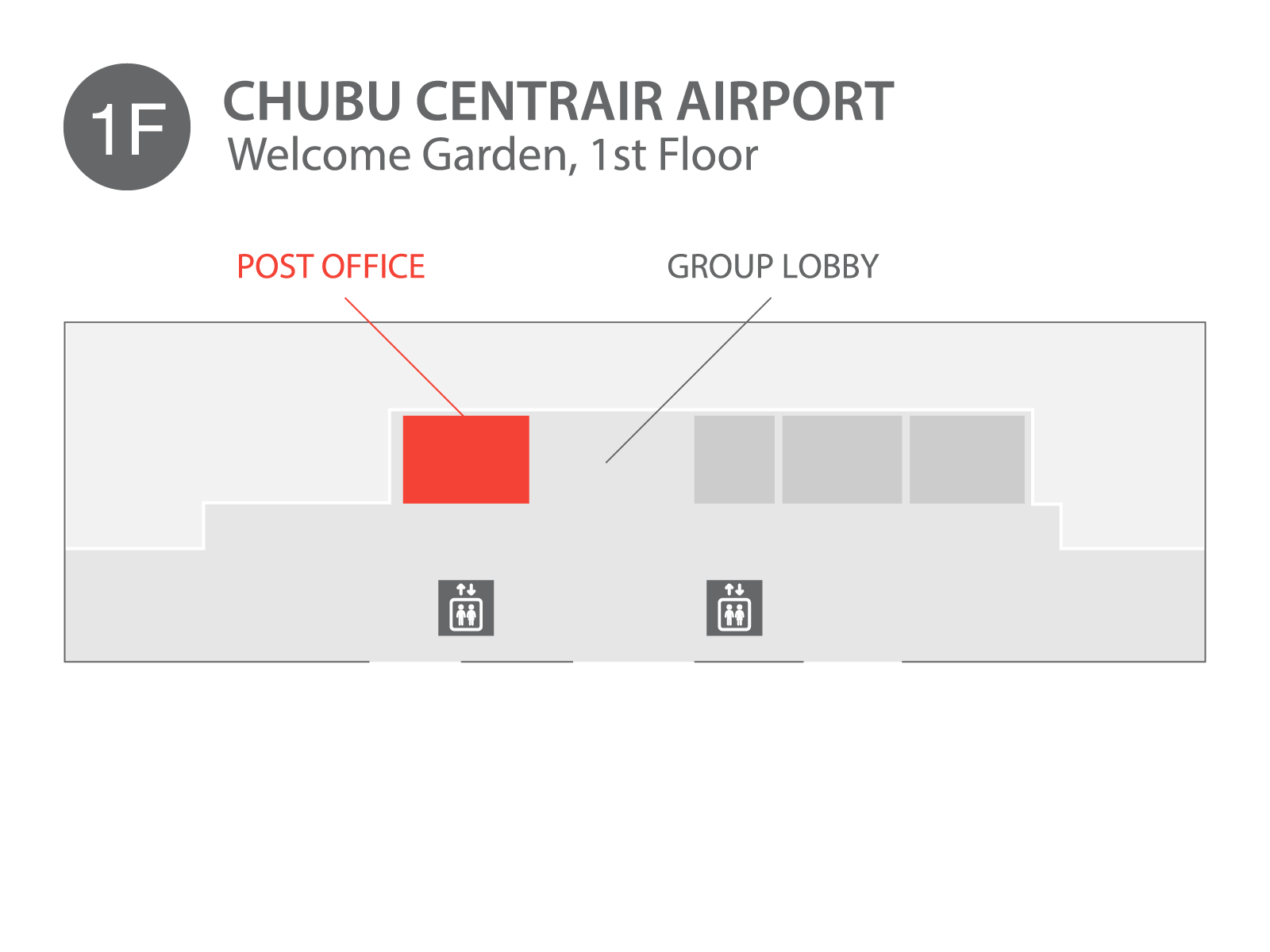 Chubu Centrair Airport - Chubu Centrair airport located on 1st floor.