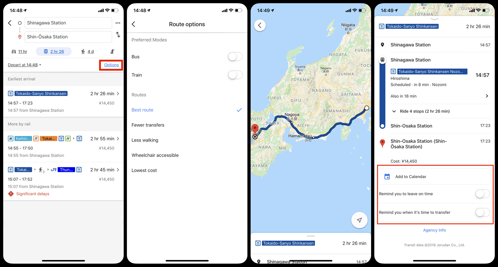 Top 4 Free Transportation Apps in Japan [2020]