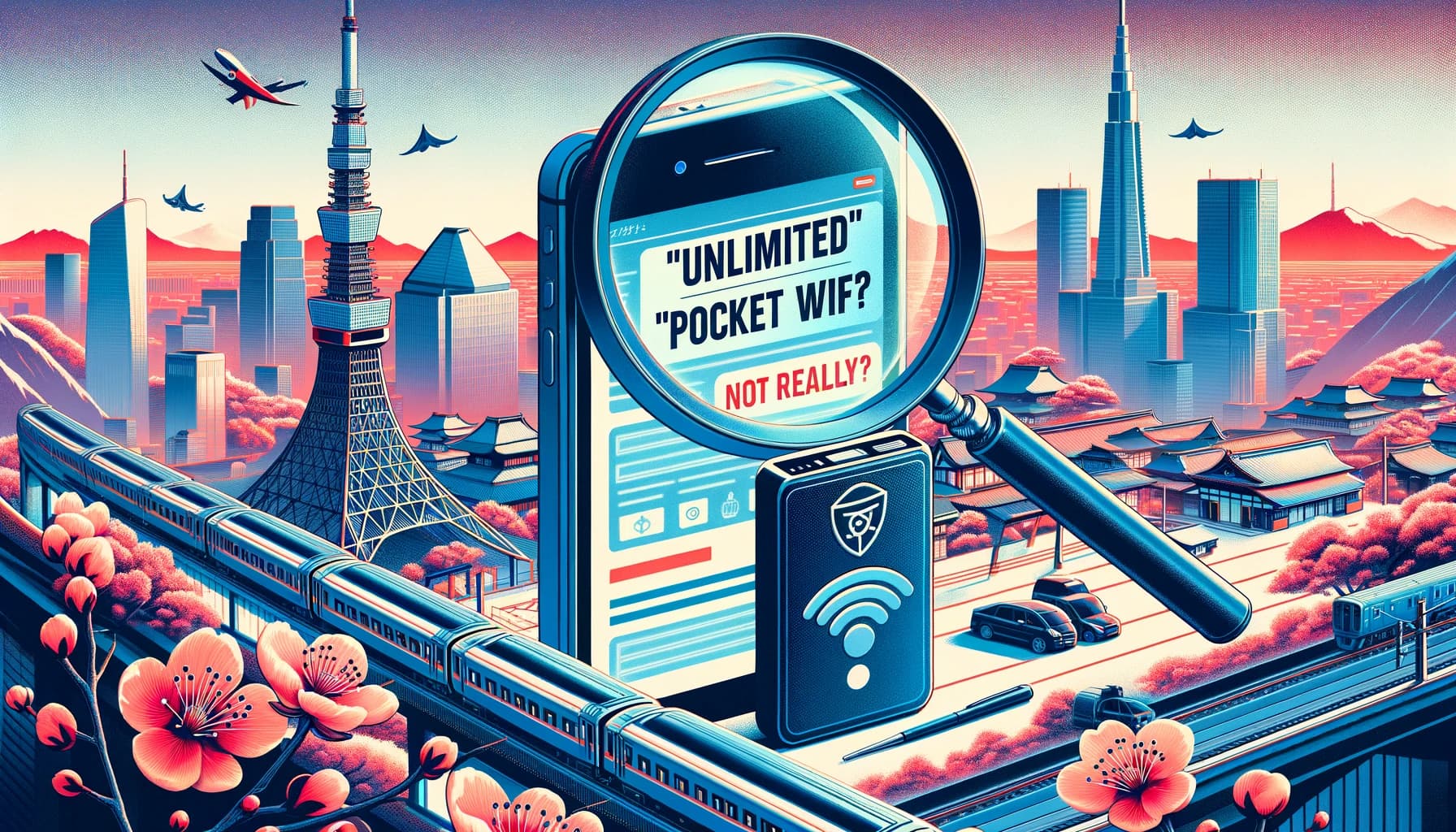 Does 'Unlimited Data' Really Exist in Japan Pocket WiFi Rental Plans? It's Unlikely.